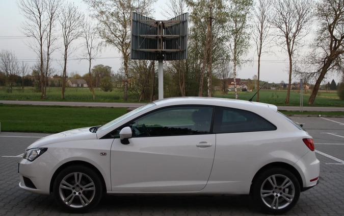 Seat Ibiza cena 22900 przebieg: 225000, rok produkcji 2014 z Piaski małe 352